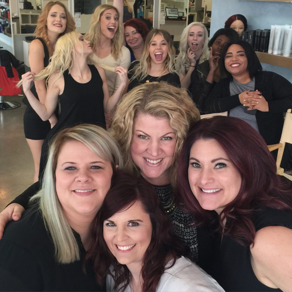 Group of ladies taking a selfie | Mandalyn Academy in American Fork UT